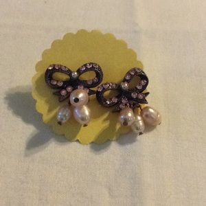 Vintage Pearl drop earrings